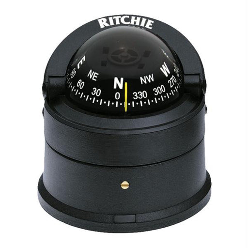 Ritchie D-55 Explorer Compass - Deck Mount - Black