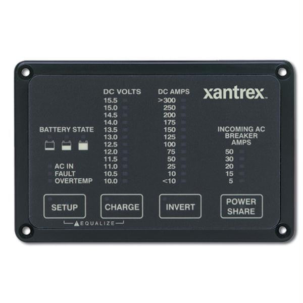 Xantrex Heart FDM-12-25 Remote Panel, Battery Status & Freedom Inverter-Charger Remote Control