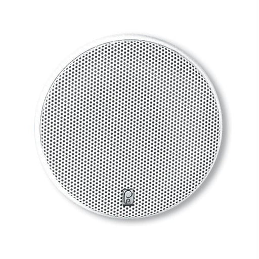 PolyPlanar 5.25&quot; Platinum Round Marine Speaker - (Pair) White