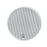 PolyPlanar 5.25&quot; Platinum Round Marine Speaker - (Pair) White