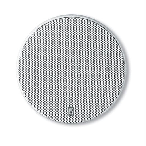 PolyPlanar 6.5&quot; Platinum Round Marine Speaker - (Pair) White