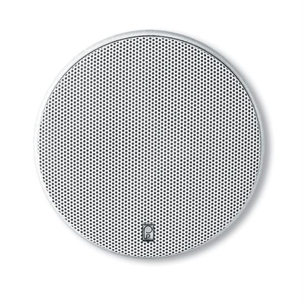 PolyPlanar 6.5&quot; Platinum Round Marine Speaker - (Pair) White