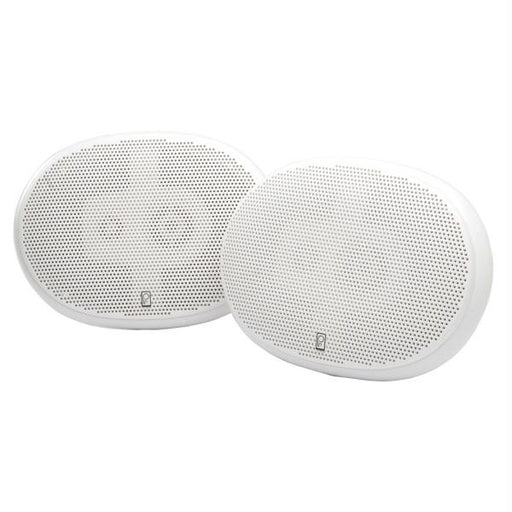 PolyPlanar 6&quot; x 9&quot; Premium Oval Marine Speakers - (Pair) White