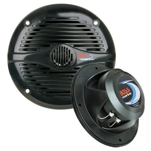 Boss Audio MR50B 5.25&quot; Round Marine Speakers - (Pair) Black