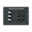 Blue Sea 8025 DC 3 Position Breaker Panel  (White Switches)