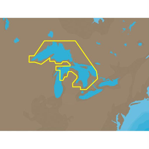 C-MAP NT+ NA-C101 - Superior, Huron, No. Channel & Georgian Bay - C-Card