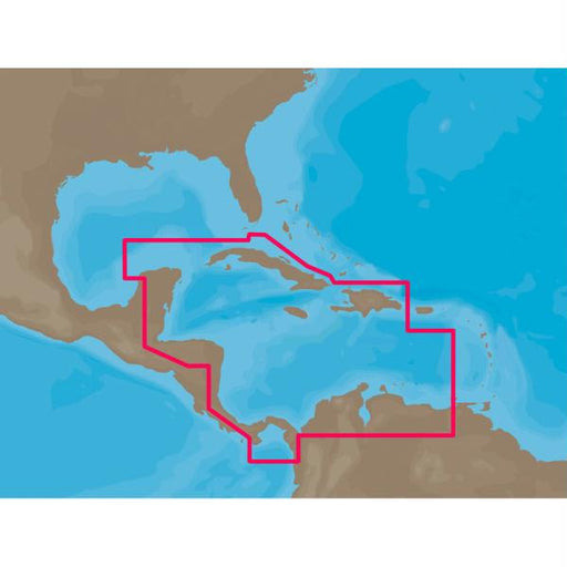 C-MAP NT+ NA-C502 - Western Caribbean Sea - C-Card