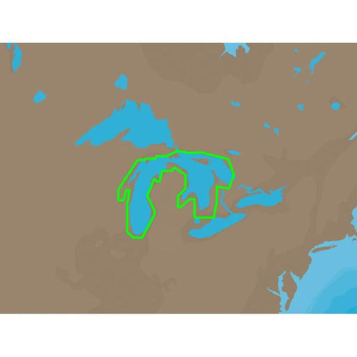 C-MAP NT+ NA-C102 - Lakes Michigan & Huron - Furuno FP-Card