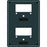 Blue Sea 8014 Mounting Panel For (2) 2-3-4" Meters