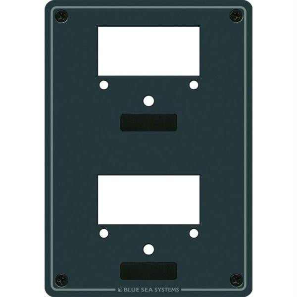 Blue Sea 8014 Mounting Panel For (2) 2-3-4" Meters