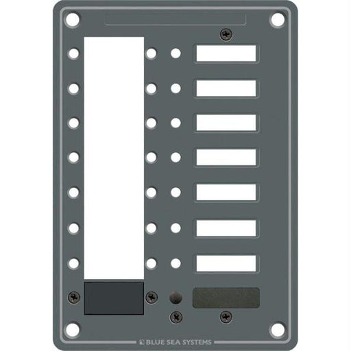 Blue Sea 8087 8 Position DC C-Series Panel - Blank