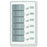 Blue Sea 8273 Water Resistant Panel - 6 Position - White - Vertical