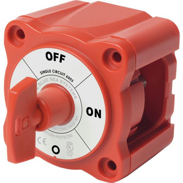 Blue Sea 6005 m-Series (Mini) Battery Switch Single Circuit ON-OFF