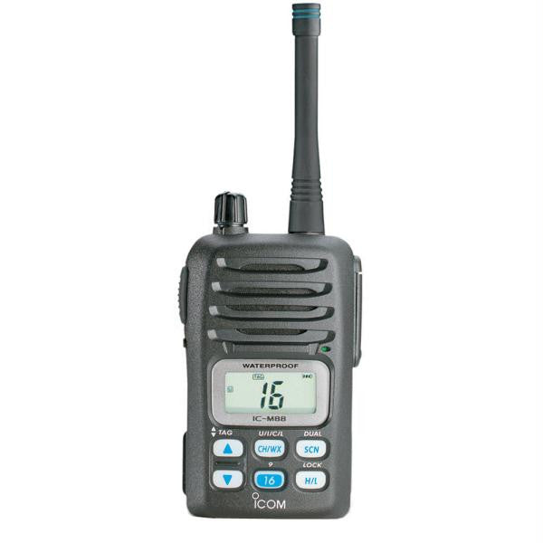 Icom M88 Instrinsically Safe (IS) Handheld VHF Radio