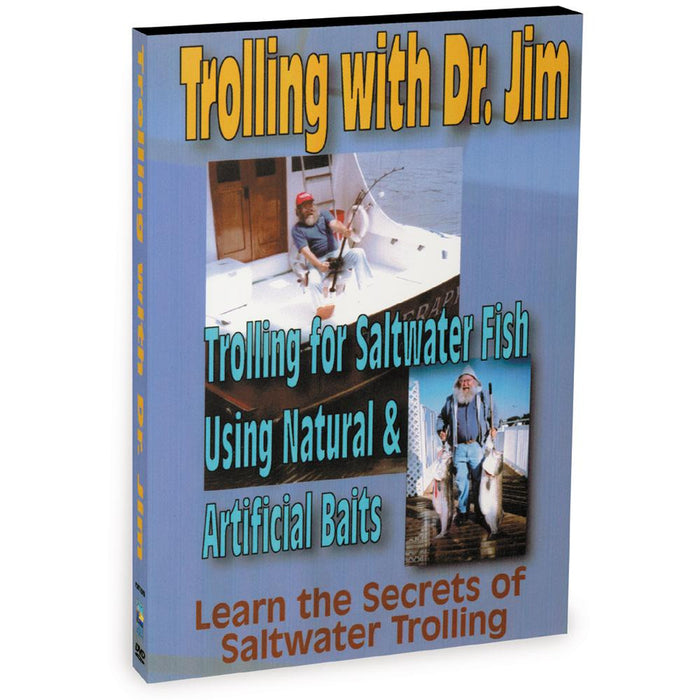 Bennett DVD Trolling For Saltwater Fish & How To Use Natural & Artificial Baits