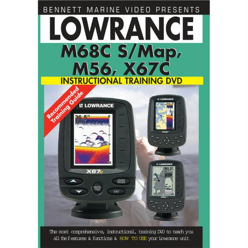 Bennett Training DVD f-Lowrance M68C-S-Map-M56-X67C