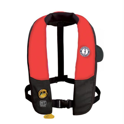 Mustang Deluxe Automatic Inflatable PFD Universal - Red-Black