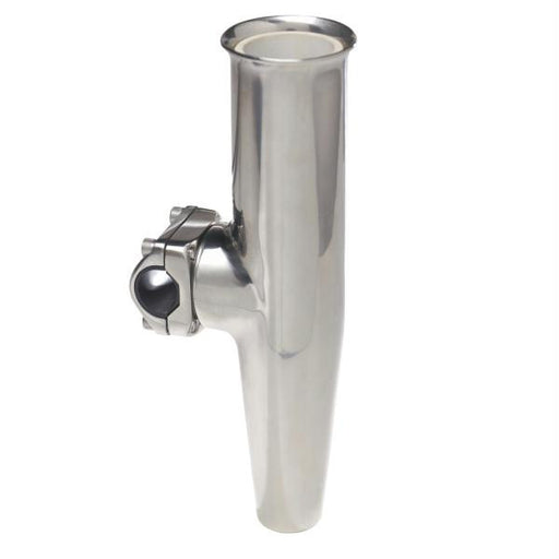 C.E. Smith Adjustable Mid Mount Rod Holder f-7-8&quot; OD Tube w-Sleeve - Silver