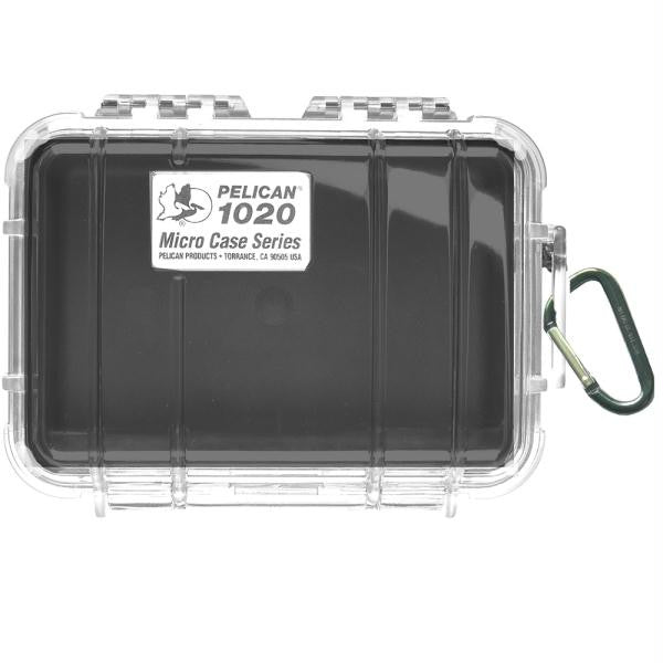 Pelican 1020 Micro Case w-Clear Lid - Black