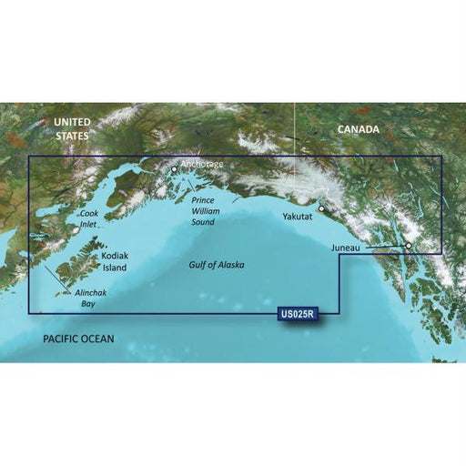 Garmin BlueChart&reg; g2 Vision&reg; - VUS025R - Anchorage - Juneau - microSD&#153;-SD&#153;