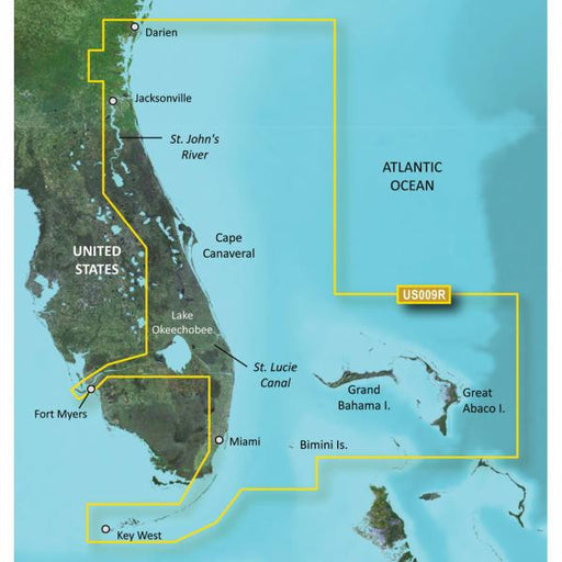 Garmin BlueChart&reg; g2 Vision&reg; - VUS009R - Jacksonville - Key West - microSD&trade;-SD&trade;