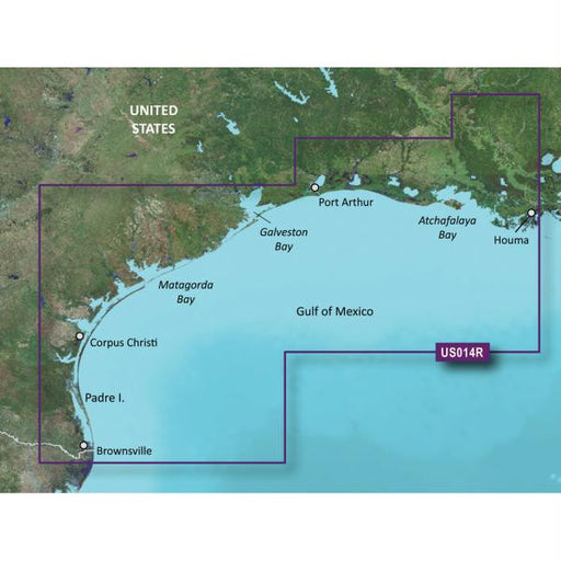 Garmin BlueChart&reg; g2 Vision&reg; - VUS014R - Morgan City to Brownsville - microSD&trade;-SD&trade;