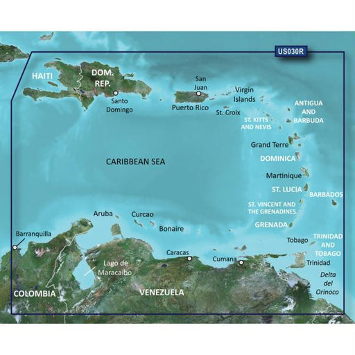 Garmin BlueChart&reg; g2 Vision&reg; - VUS030R - Southeast Caribbean - microSD&#153;-SD&#153;