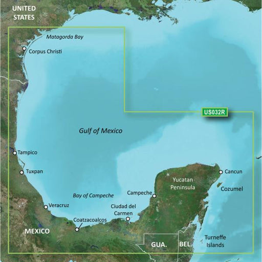 Garmin BlueChart&reg; g2 Vision&reg; - VUS032R - Southern Gulf of Mexico - microSD&#153;-SD&#153;