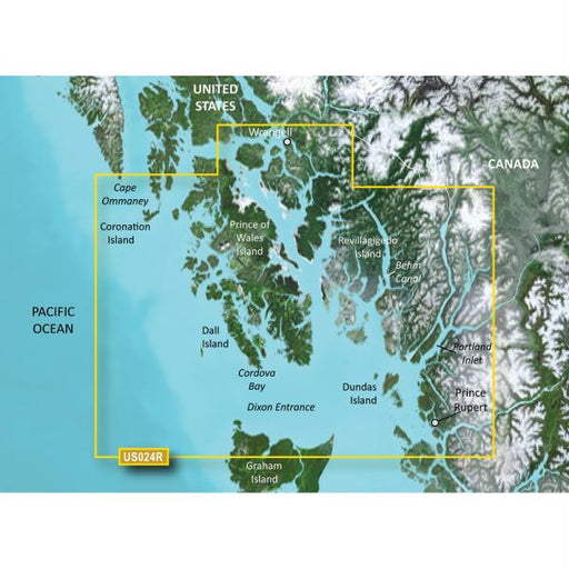 Garmin BlueChart&reg; g2 Vision&reg; - VUS024R - Wrangell - Dixon Entrance - microSD-&#153;SD&#153;