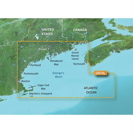 Garmin BlueChart&reg; g2 Vision&reg; - VUS510L - St. John - Cape Cod - microSD&#153;-SD&#153;