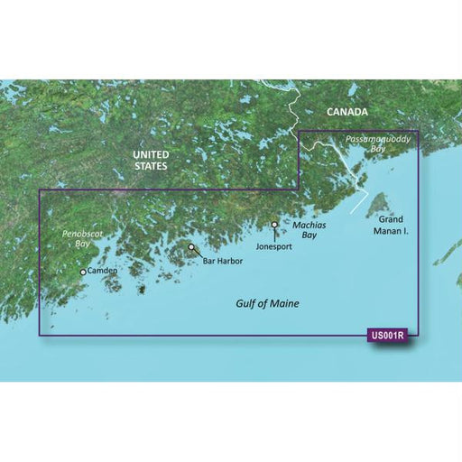 Garmin BlueChart&reg; g2 Vision&reg; - VUS001R - North Maine - microSD&#153;-SD&#153;