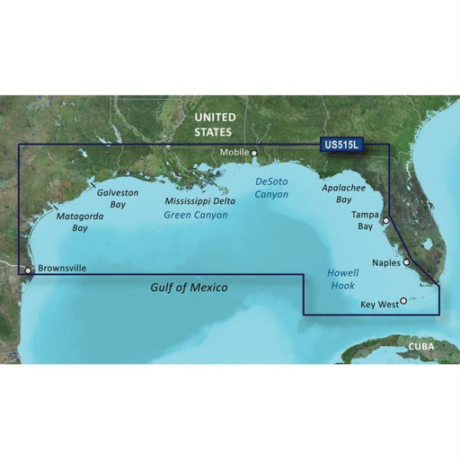 Garmin BlueChart&reg; g2 Vision&reg; - VUS515L - Brownsville - Key Largo - micSD&#153;-SD&#153;