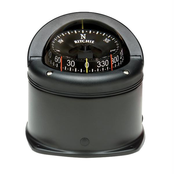 Ritchie HD-745 Helmsman Compass - Deck Mount Combidal - Black