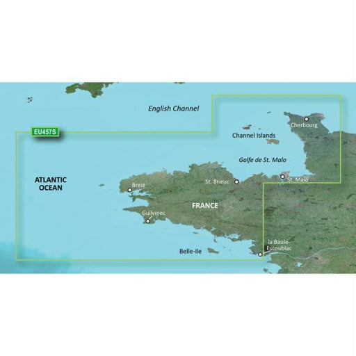 Garmin BlueChart&reg; g2 Vision&reg; - VEU457S - Bretagne - SD Card