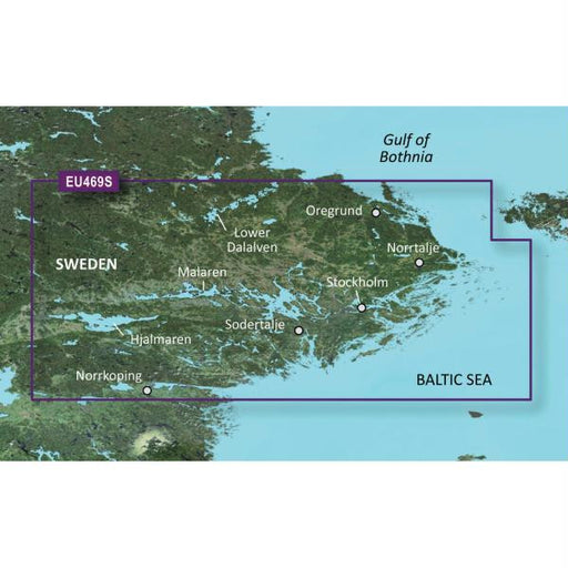 Garmin BlueChart&reg; g2 Vision&reg; - VEU469S - Stockholm & M&#228;laren - SD Card