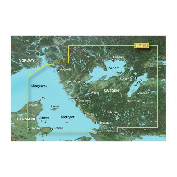 Garmin BlueChart&reg; g2 Vision&reg; - VEU470S - Stromstad to Halmstad - SD Card