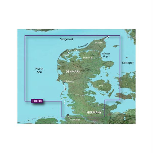 Garmin BlueChart&reg; g2 Vision&reg; - VEU474S - Alborg to the Eider - SD Card