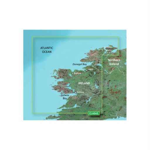 Garmin BlueChart&reg; g2 Vision&reg; - VEU484S - Ireland North-West - SD Card