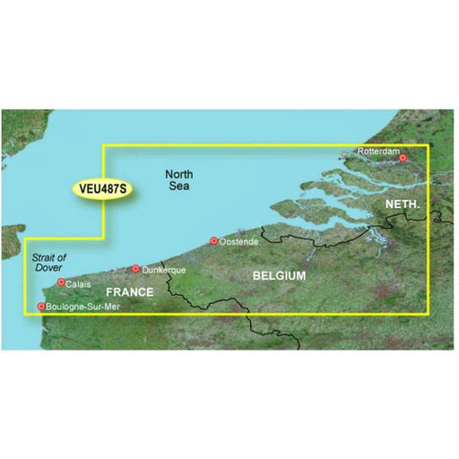 Garmin BlueChart&reg; g2 Vision&reg; - VEU487S - Rotterdam & Belgium Coast - SD Card