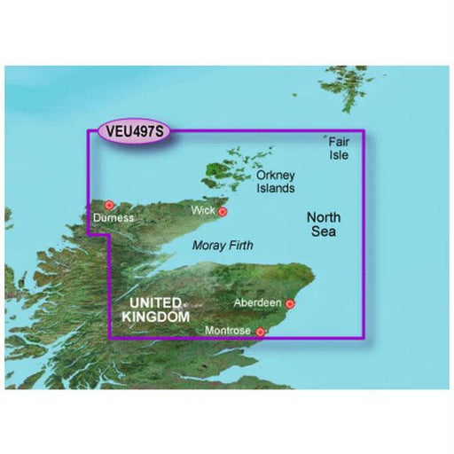 Garmin BlueChart&reg; g2 Vision&reg; - VEU497S - Orkneys & Moray Firth - SD Card