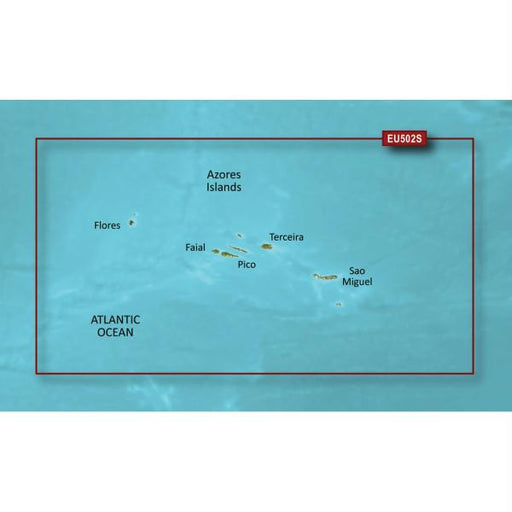 Garmin BlueChart&reg; g2 Vision&reg; - VEU502S - Azores Islands - SD Card