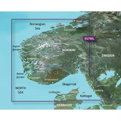 Garmin BlueChart&reg; g2 Vision&reg; - VEU709L - South Norway - SD Card