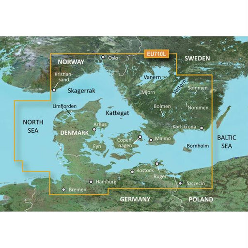 Garmin BlueChart&reg; g2 Vision&reg; - VEU710L - Denmark, Skagerrak & Kattegat - microSD&trade;-SD&amp;trade;