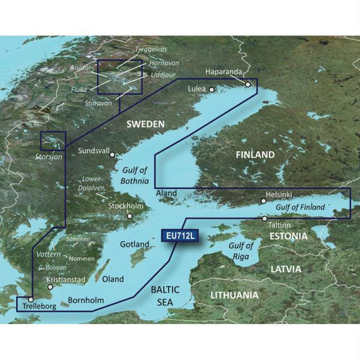 Garmin BlueChart&reg; g2 Vision&reg; - VEU712L - Sweden East - SD Card