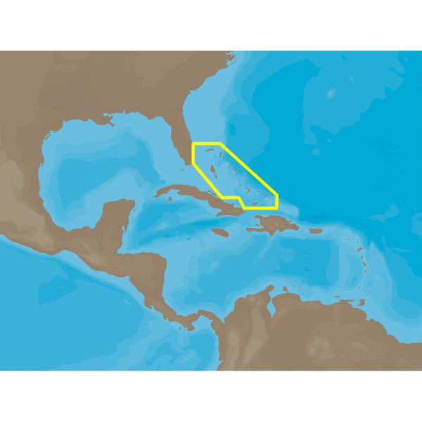 C-MAP NT+ NA-C306 - The Bahamas - C-Card