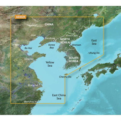 Garmin BlueChart&reg; g2 Vision&reg; - VAE002R - Yellow Sea - microSD&trade;-SD&trade;