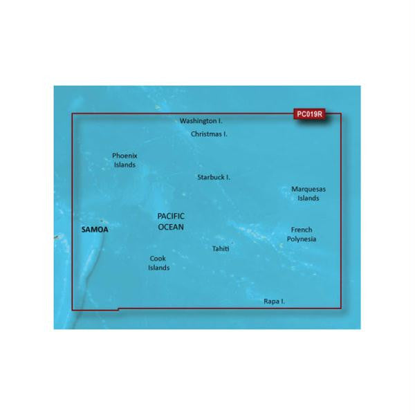 Garmin BlueChart&reg; g2 Vision&reg; - VPC019R - Polynesia - microSD&trade;-SD&trade;