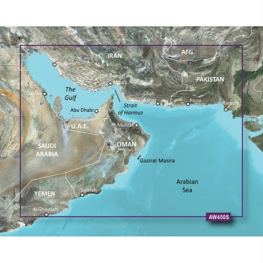 Garmin BlueChart&reg; g2 Vision&reg; - VAW450S - The Gulf - microSD&trade;-SD&trade;