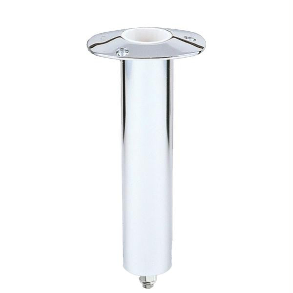 Lee's 0&#176; Stainless Steel Swivel Base Flush Mount Rod Holder 2.25&quot; OD X 10.5&quot; Tube