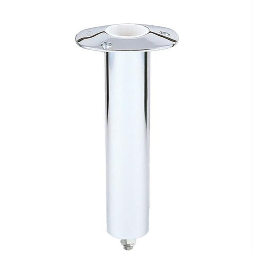 Lee's 0&#176; Stainless Steel Swivel Base Flush Mount Rod Holder - Extra Long Tube 2.25&quot; OD X 14.5&quot; Tube